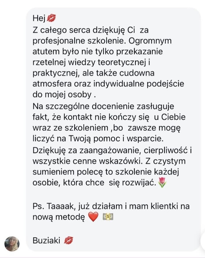 Opinia absolwentki 1